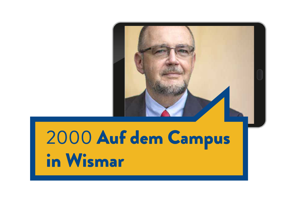 2000 Auf dem Campus in Wismar