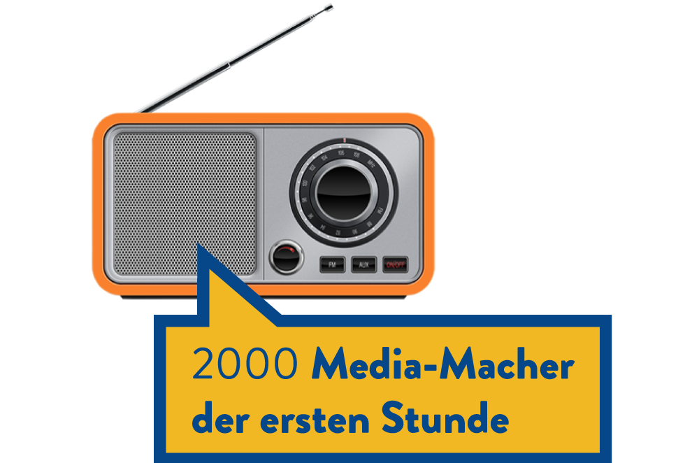 2000 Media-Macher der ersten Stunde